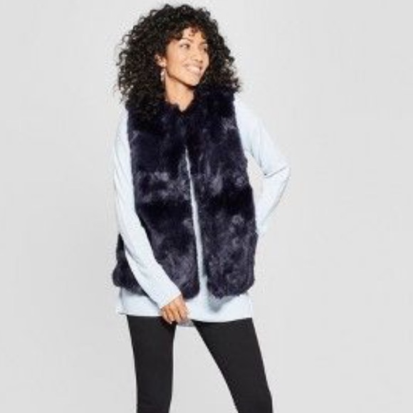 Coats | A New Day Faux Fur Vest | Poshmark
